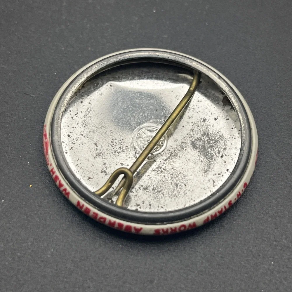 Celebrate 1968 With Oakville‎ 4th Of July Celebration Firework Button Pin